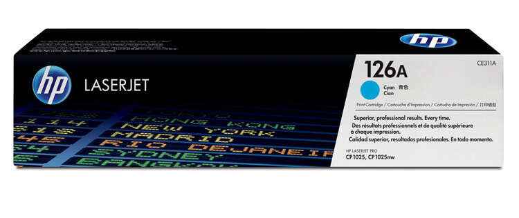 HP CE311A Cyan Cartucho de Toner Original - 126A - Prinkweb
