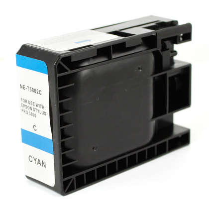 Cartucho compatible Epson T5802 Cyan