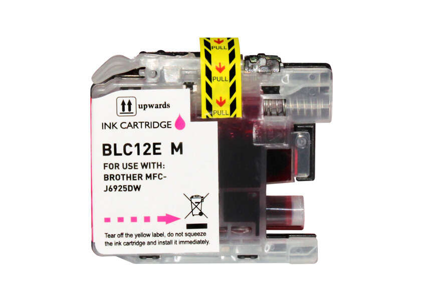 Cartucho compatible Brother LC12E Magenta
