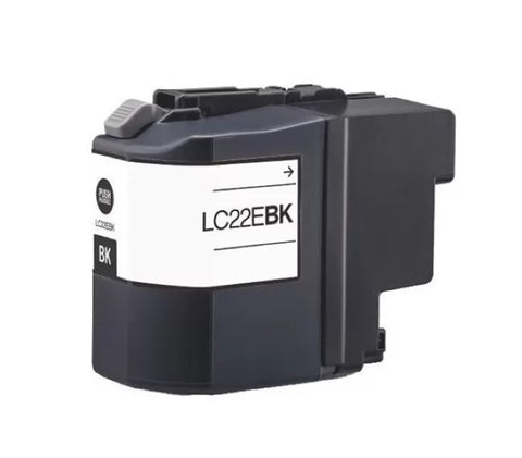 Cartucho compatible Brother LC22E Negro