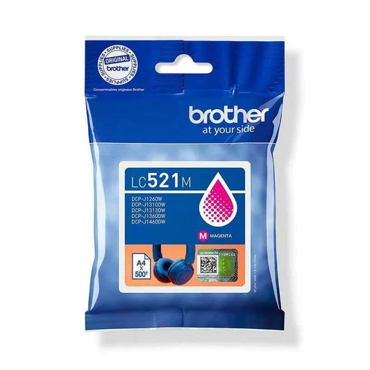 Cartucho Brother LC521 magenta