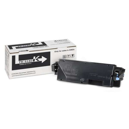 Kyocera TK5140 Negro Cartucho de Toner Original - 1T02NR0NL0/TK5140K - Prinkweb