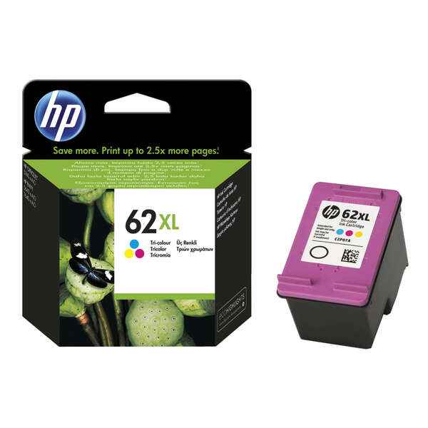HP 62XL Color Cartucho de Tinta Original - C2P07AE - Prinkweb