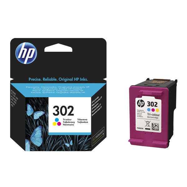 HP 302 Color Cartucho de Tinta Original - F6U65AE - Prinkweb