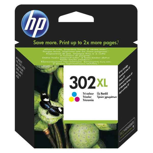 HP 302XL Color Cartucho de Tinta Original - F6U67AE - Prinkweb