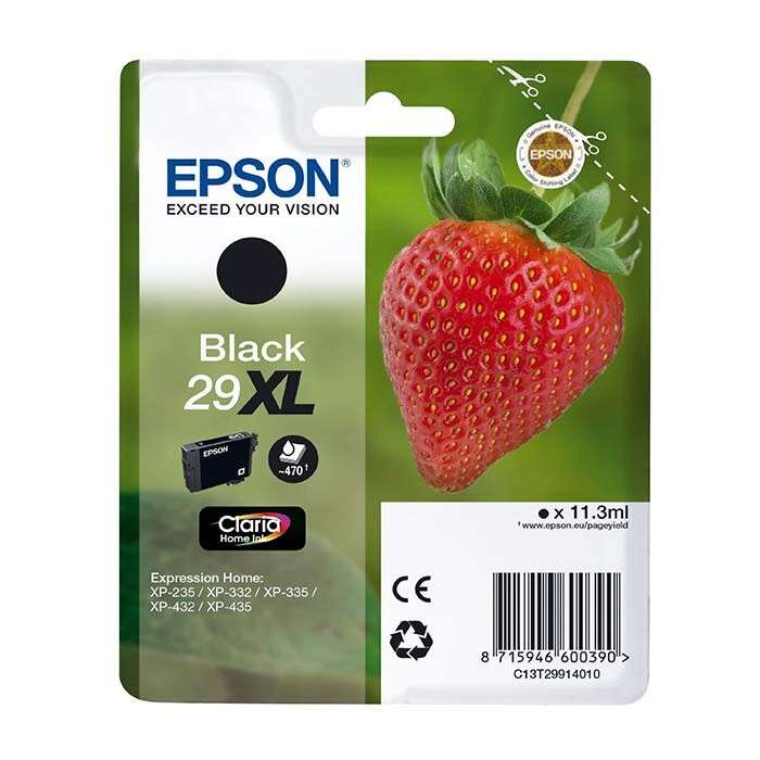 Epson T2991 (29XL) Negro Cartucho de Tinta Original - C13T29914012 - Prinkweb