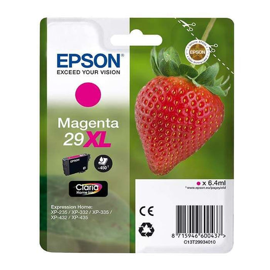 Epson T2993 (29XL) Magenta Cartucho de Tinta Original - C13T29934012 - Prinkweb