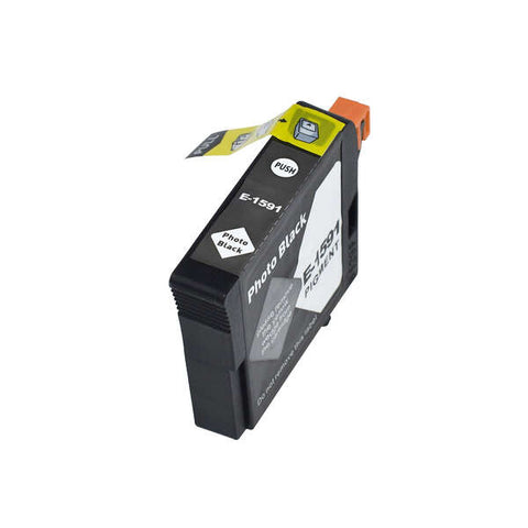 Compatible Epson T1591 Black Photo Cartridge