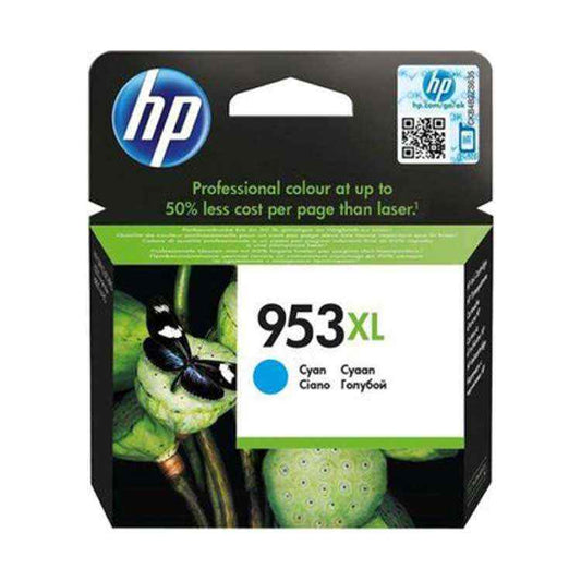 HP 953XL Cyan Cartucho de Tinta Original - F6U16AE - Prinkweb