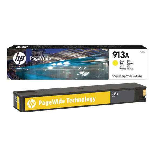 HP 913A Amarillo Cartucho de Tinta Original - F6T79AE - Prinkweb