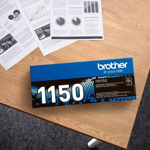 Toner original Brother TN1150 Negre | 1.000 pàgines