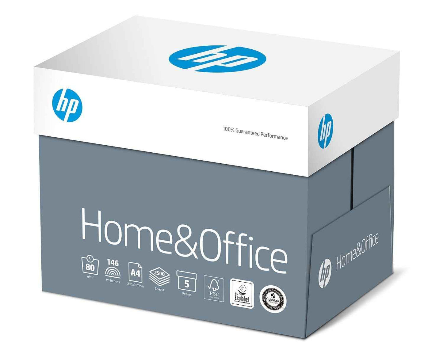 HP Home&Office Papel A4 80gr 210x297mm (500 Hojas) Blanco  - Cantidad: 240 unidades