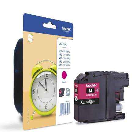 Brother LC125XL Magenta Cartucho de Tinta Original - LC125XLMBP - Prinkweb