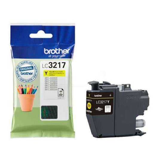 Brother LC3217 Amarillo Cartucho de Tinta Original - LC3217Y - Prinkweb