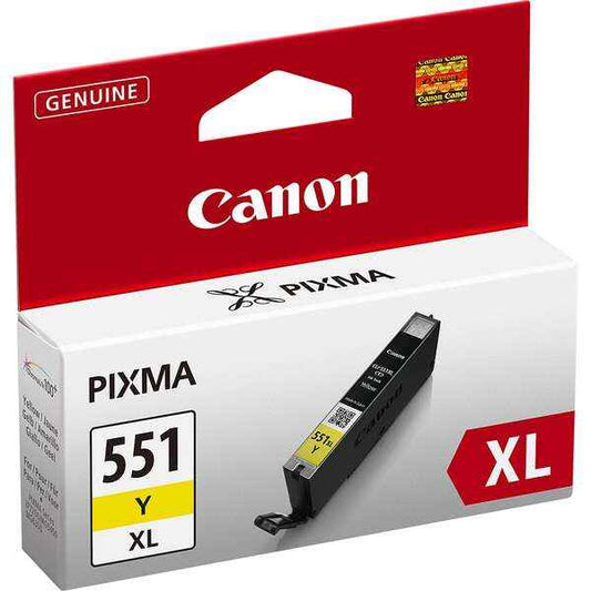 Canon CLI551XL Amarillo Cartucho de Tinta Original - 6446B001 - Prinkweb