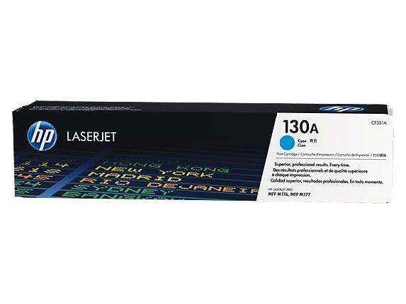 HP CF351A Cyan Cartucho de Toner Original - 130A - Prinkweb
