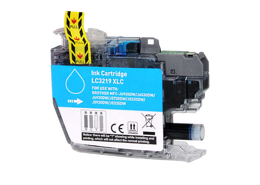Cartuccia compatibile Brother LC3219XL Ciano