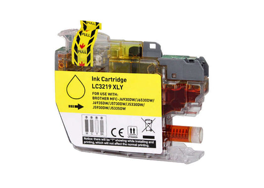 Cartucho compatible Brother LC3219XL Amarillo