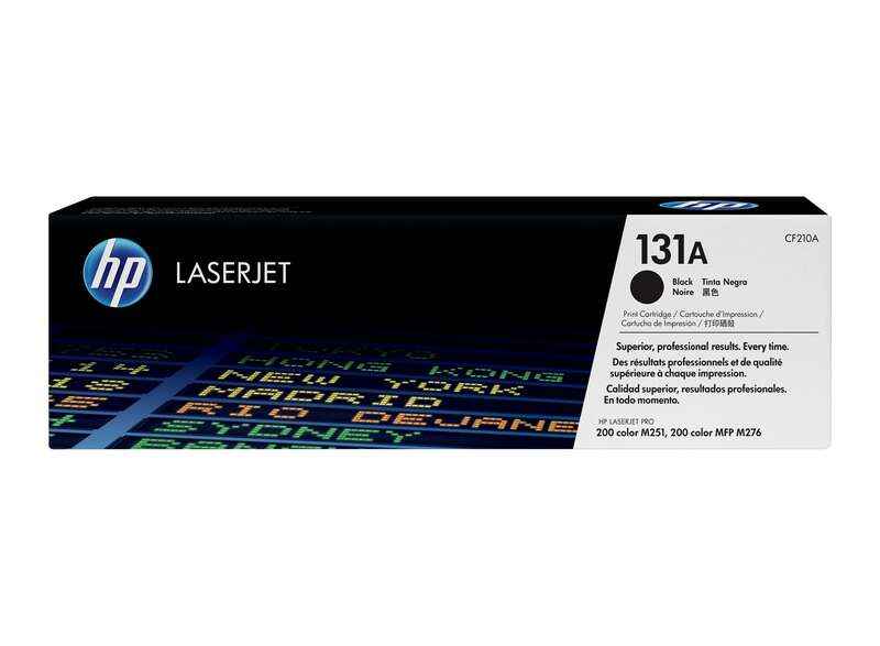 HP CF210A Negro Cartucho de Toner Original - 131A - Prinkweb