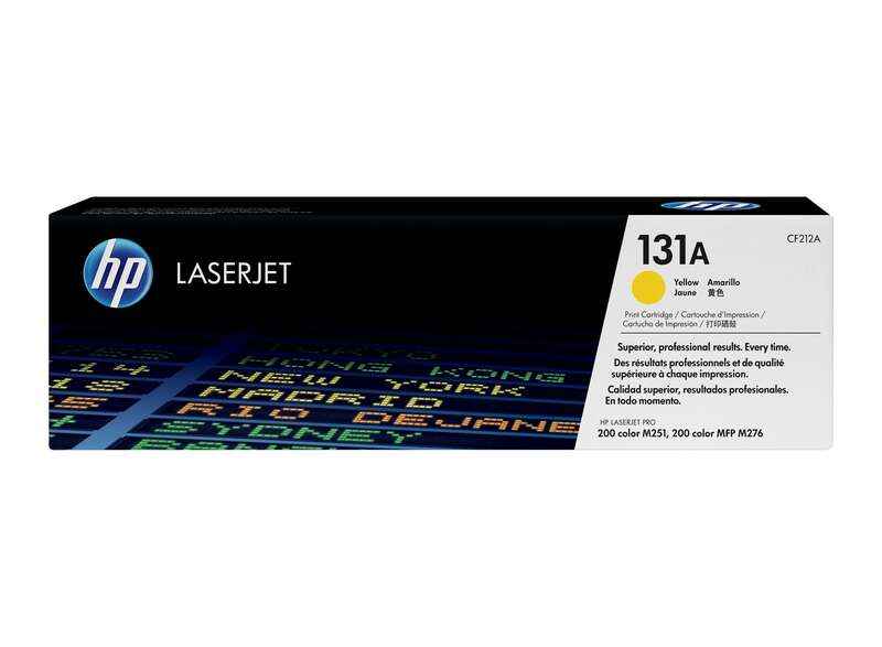 HP CF212A Amarillo Cartucho de Toner Original - 131A - Prinkweb