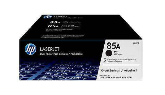 HP CE285A Negro Pack de 2 Cartuchos de Toner Originales - 85A - Prinkweb