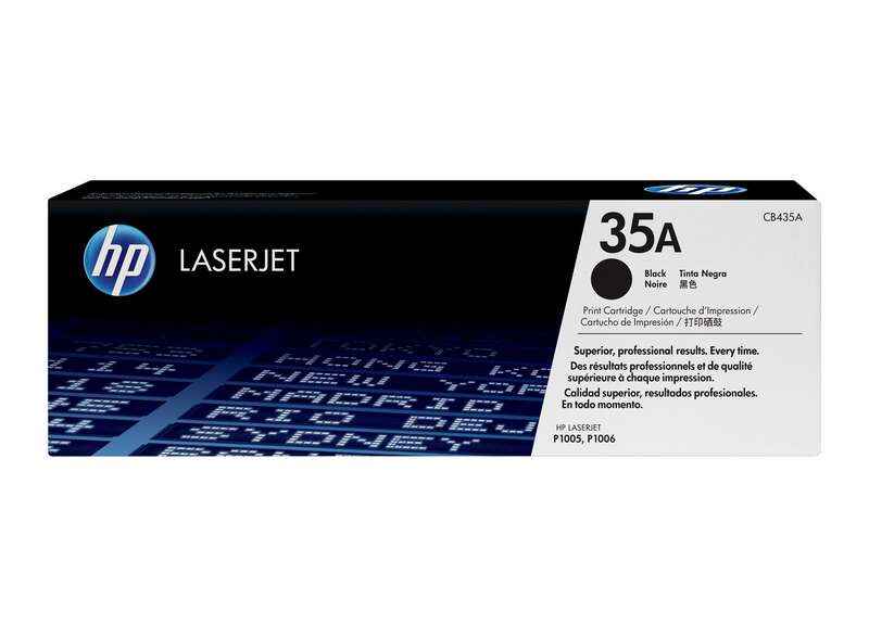 HP CB435A Negro Cartucho de Toner Original - 35A - Prinkweb