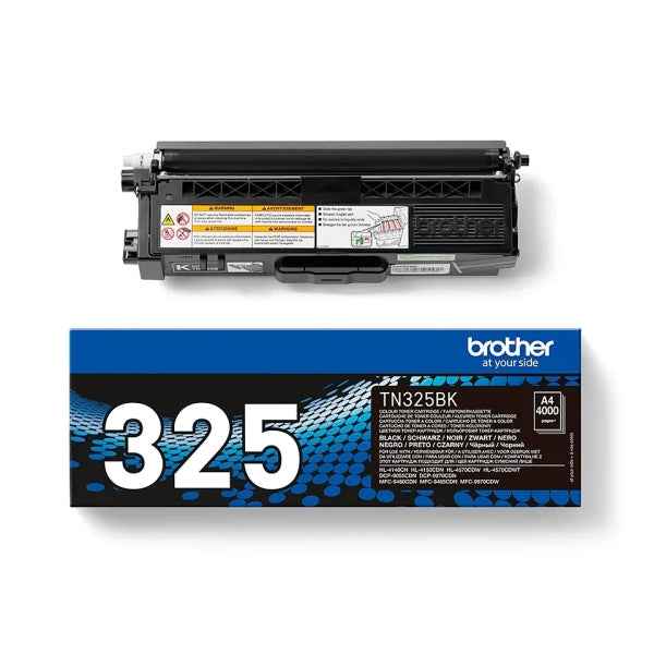 Brother TN325 Negro Cartucho de Toner Original - TN325BK - Prinkweb