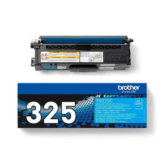 Brother TN325 Cyan Cartucho de Toner Original - TN325C - Prinkweb