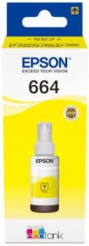 Epson T6644 Amarillo Botella de Tinta Original - C13T664440 - Prinkweb