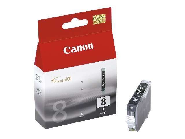 Canon CLI8 Negro Cartucho de Tinta Original - 0620B001/0620B029/0620B028 - Prinkweb