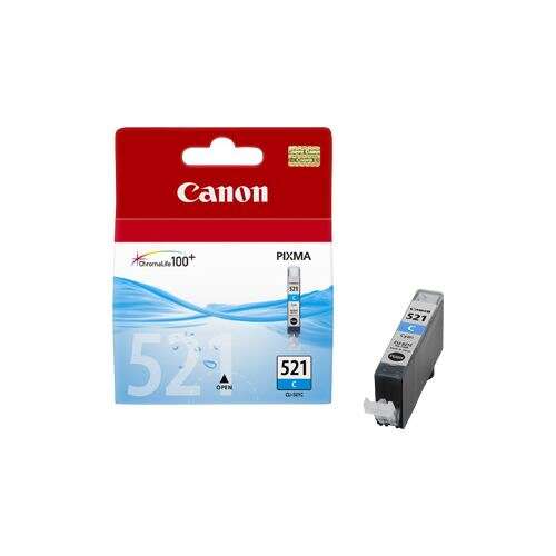 Canon CLI521 Cyan Cartucho de Tinta Original - 2934B001 - Prinkweb