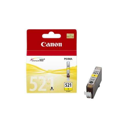 Canon CLI521 Amarillo Cartucho de Tinta Original - 2936B001 - Prinkweb