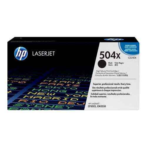 HP CE250X Negro Cartucho de Toner Original - 504X - Prinkweb