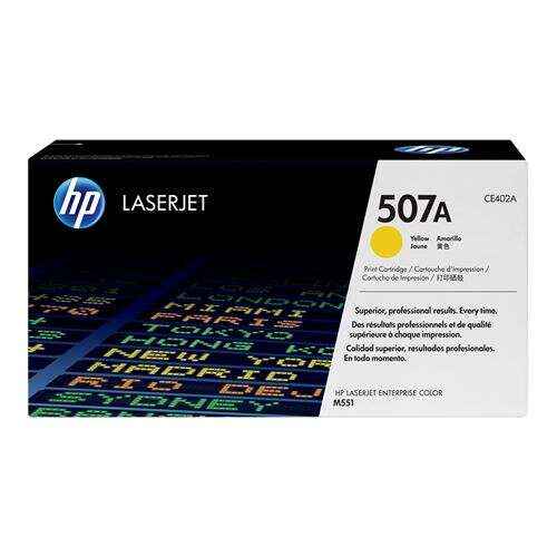 HP CE402A Amarillo Cartucho de Toner Original - 507A - Prinkweb