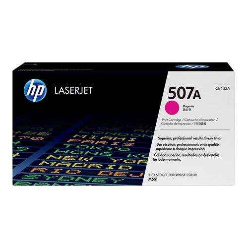 HP CE403A Magenta Cartucho de Toner Original - 507A - Prinkweb