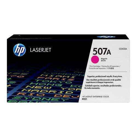 HP CE403A Magenta Tóner Original - 507A
