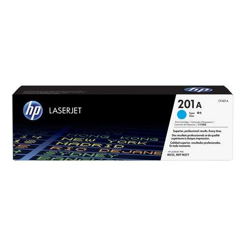 HP CF401A Cyan Cartucho de Toner Original - 201A - Prinkweb