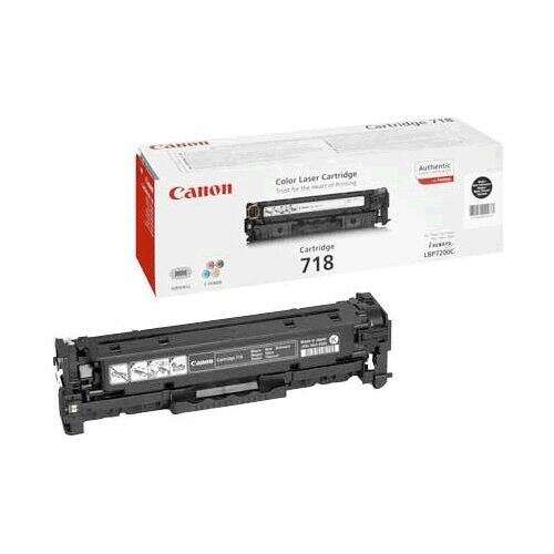 Canon 718 Negro Cartucho de Toner Original - 2662B002 - Prinkweb