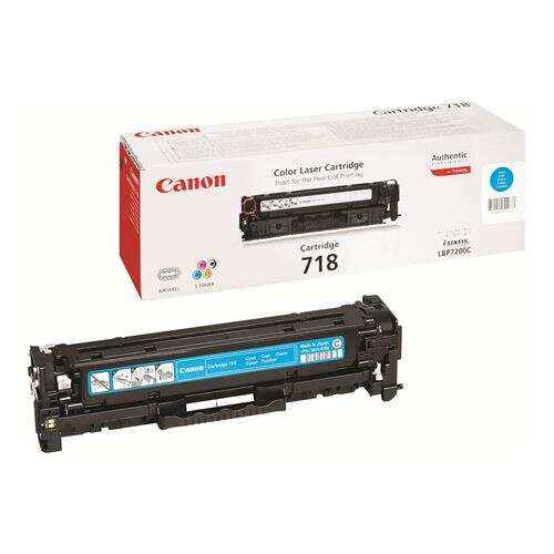 Canon 718 Cyan Cartucho de Toner Original - 2661B002 - Prinkweb
