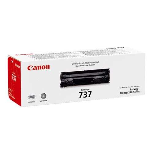 Canon 737 Negro Cartucho de Toner Original - 9435B002 - Prinkweb