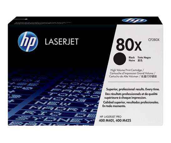 HP CF280X Negro Cartucho de Toner Original - 80X - Prinkweb