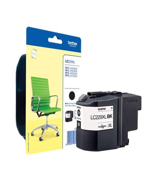 Brother LC229XL Negro Cartucho de Tinta Original - LC229XLBKBP - Prinkweb