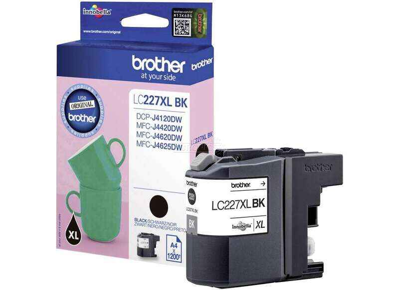 Brother LC227XL Negro Cartucho de Tinta Original - LC227XLBKBP - Prinkweb