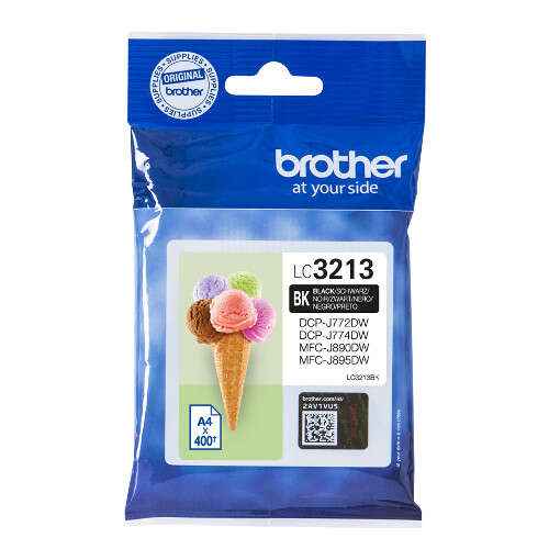 Brother LC3213 Negro Cartucho de Tinta Original - LC3213BK - Prinkweb