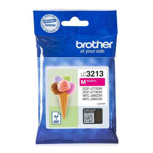 Brother LC3213 Magenta Cartucho de Tinta Original - LC3213M - Prinkweb