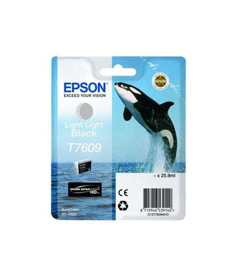 Cartuccia d'inchiostro originale Epson T7609 Nero Light Light - C13T76094010