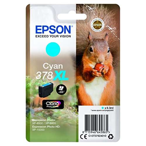 Epson 378XL Cyan Cartucho de Tinta Original - C13T37924010 - Prinkweb