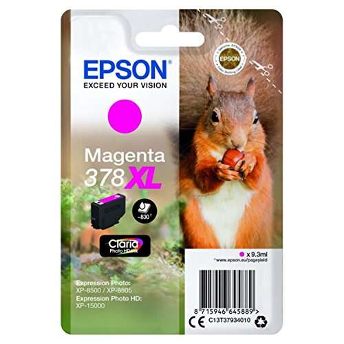 Epson 378XL Magenta Cartucho de Tinta Original - C13T37934010 - Prinkweb