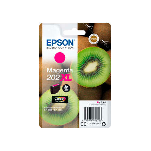 Epson 202XL Magenta Cartucho de Tinta Original - C13T02H34010 - Prinkweb