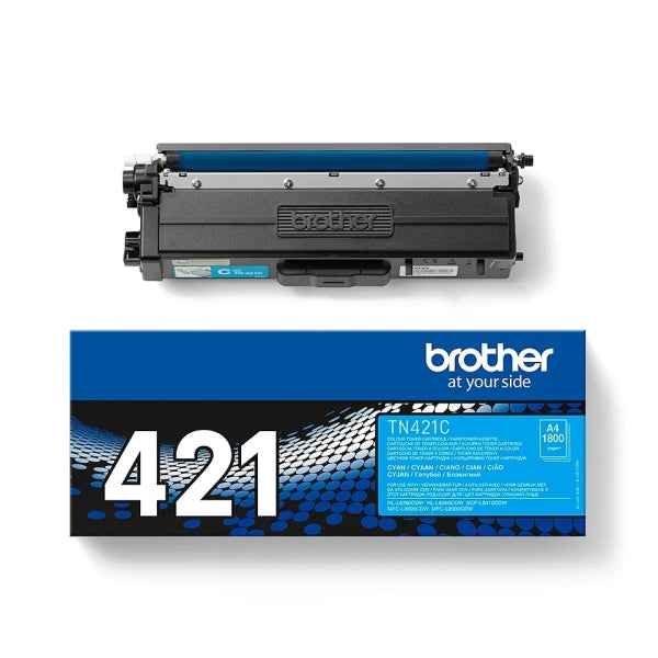 Brother TN421 Cyan Cartucho de Toner Original - TN421C - Prinkweb